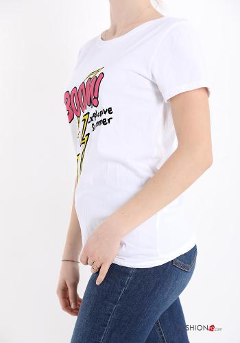 Patterned Cotton T-shirt - ph 3