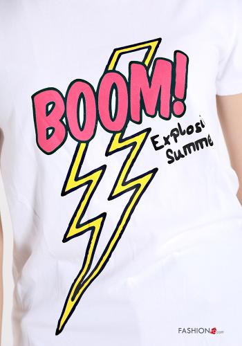 Patterned Cotton T-shirt - ph 4