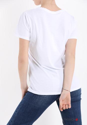 T-shirt in Cotone Fantasia stampata - ph 2