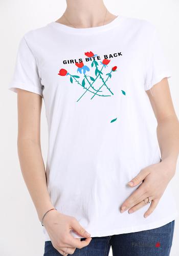 Patterned Cotton T-shirt - ph 1