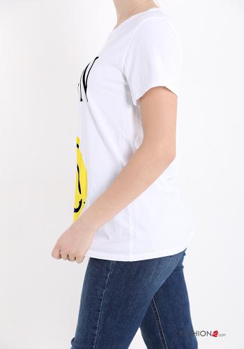 T-shirt in Cotone Fantasia stampata - ph 3