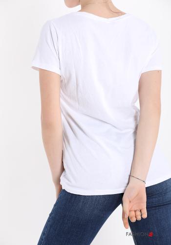 T-shirt in Cotone Fantasia stampata - ph 2