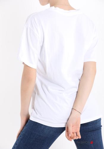 Patterned Cotton T-shirt - ph 2