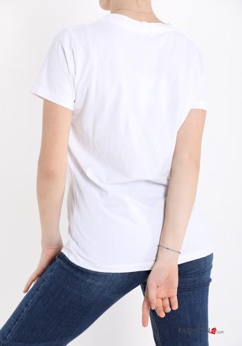T-shirt in Cotone Fantasia stampata - ph 2