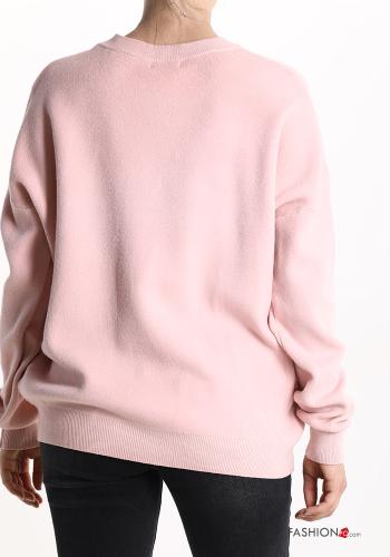 Maglione Fantasia astrale con strass - ph 2