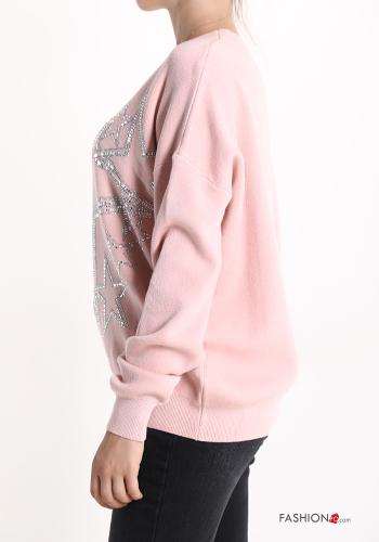 Maglione Fantasia astrale con strass - ph 3