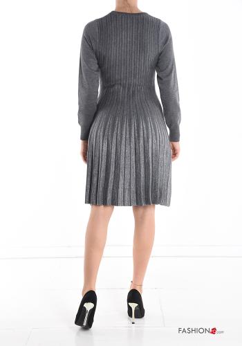 plissiert Lurex Kleid - ph 2