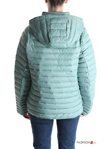 Puffer Jacket with pockets with hood with zip - ph 2