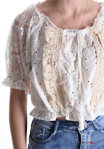 macrame Cotton Top broderie anglaise - ph 4