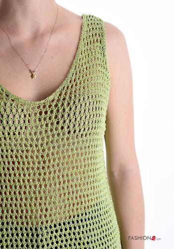 lurex fishnet Tank-Top - ph 4