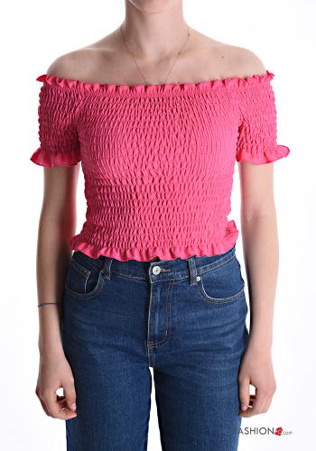 short sleeve Top with elastic - ph 1