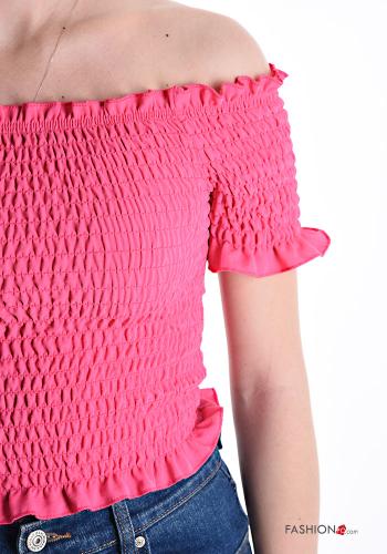 short sleeve Top with elastic - ph 4