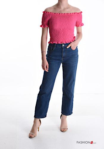 short sleeve Top with elastic - ph 5