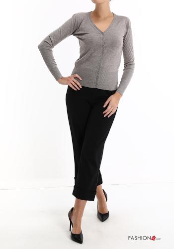 Cardigan con bottoni scollo a V - ph 5