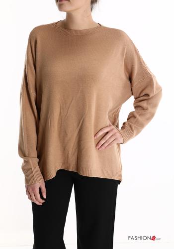 Lässig Strickpullover