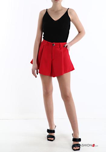 Shorts with buttons with zip with pockets - ph 5