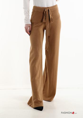ausgestellte Hose mit Schleife - ph 1