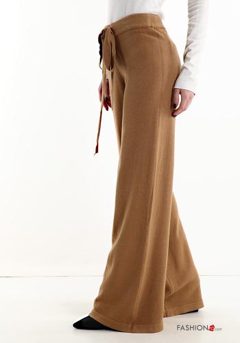 ausgestellte Hose mit Schleife - ph 3