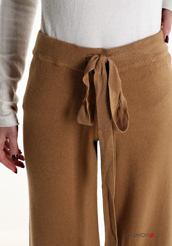 ausgestellte Hose mit Schleife - ph 4