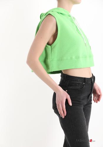 Felpa in Cotone con cappuccio - ph 3