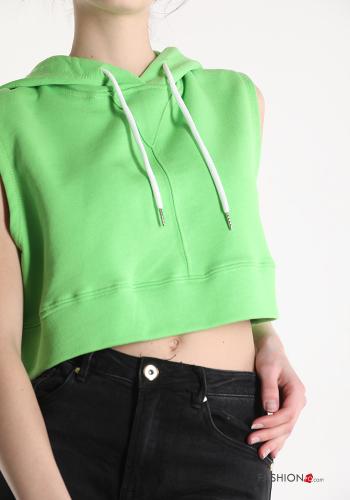 Felpa in Cotone con cappuccio - ph 4