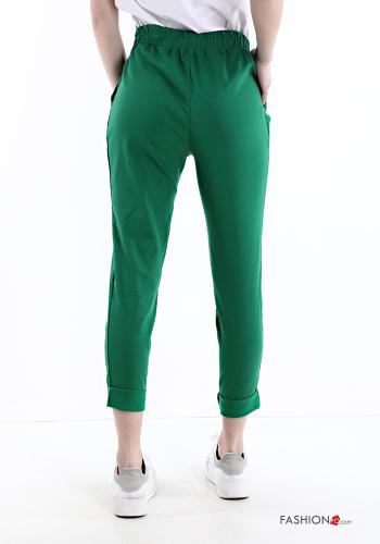 Pantalone sportivo con tasche con fiocco - ph 2