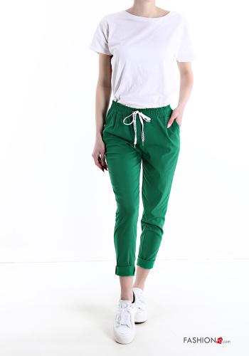 Pantalone sportivo con tasche con fiocco - ph 5