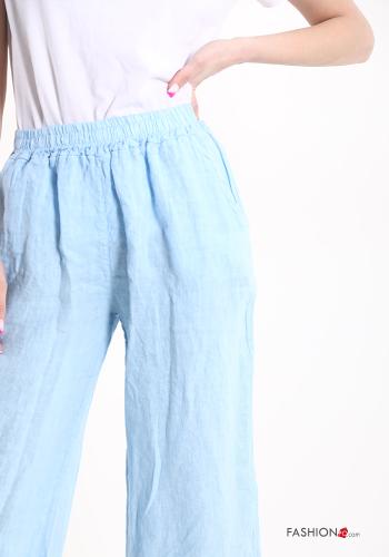 Pantalone in Lino con tasche - ph 4