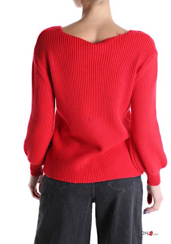 Sweater with v-neck - ph 2