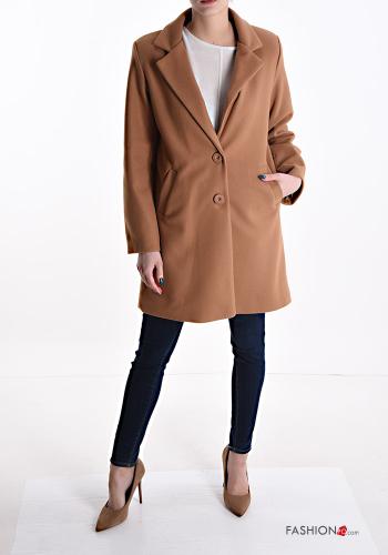 Cappotto con bottoni con tasche - ph 1