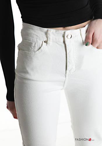 Hose aus Baumwolle mit Taschen - ph 4