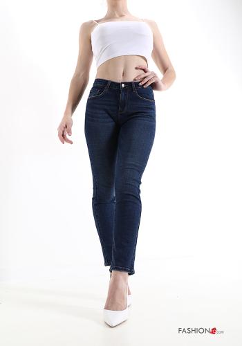 Cotton Jeans with buttons with zip with pockets - ph 5