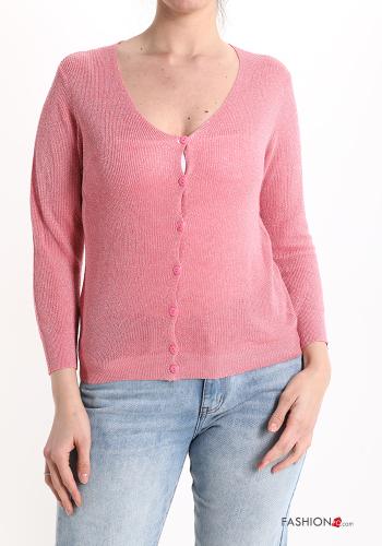lurex Cardigan with buttons - ph 1