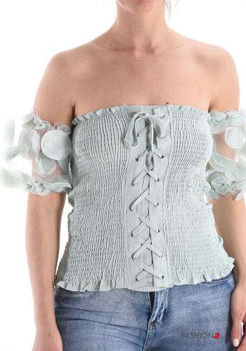 Cotton Top with bow - ph 1