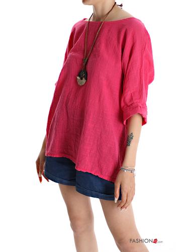 Cotton Tunic with necklace - ph 3
