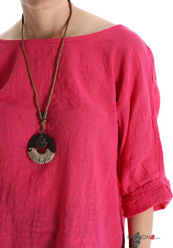 Cotton Tunic with necklace - ph 4