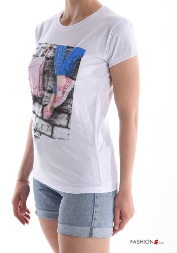 Patterned Cotton T-shirt - ph 3