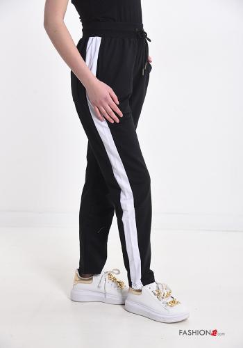 Pantalone sportivo in Cotone con tasche con fiocco - ph 3