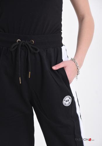 Pantalone sportivo in Cotone con tasche con fiocco - ph 4