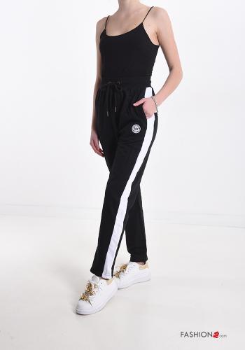 Pantalone sportivo in Cotone con tasche con fiocco - ph 5