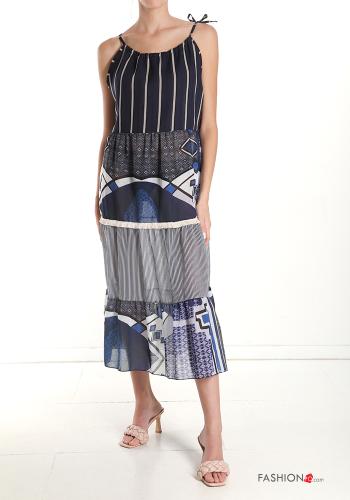 Robe Sans Manches imprimé avec noeud - ph 1