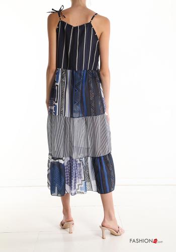 Robe Sans Manches imprimé avec noeud - ph 2