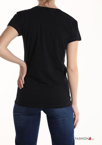 T-shirt in Cotone Fantasia stampata - ph 2