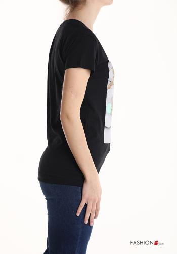 T-shirt in Cotone Fantasia stampata - ph 3