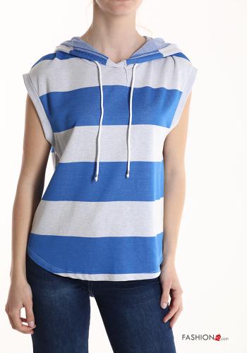 Striped T-shirt with hood - ph 1