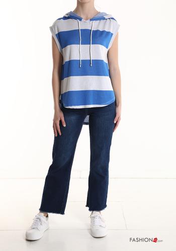 Striped T-shirt with hood - ph 5