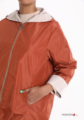 Anorak con cremallera con capucha con bolsillos - ph 4