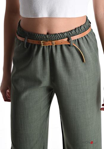 Hose mit Gürtel mit gummizug - ph 4