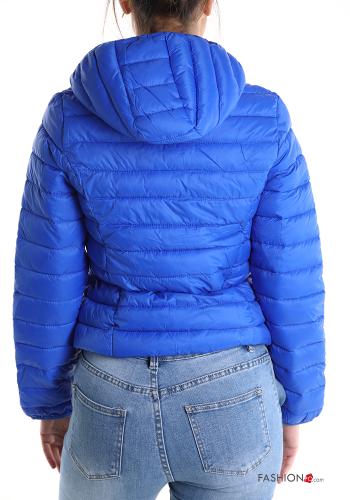 Daunenjacke mit Taschen mit Kapuze mit Reißverschluss - ph 2