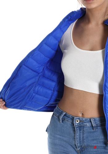 Daunenjacke mit Taschen mit Kapuze mit Reißverschluss - ph 5